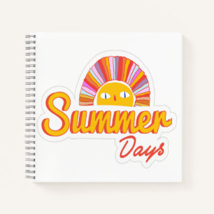 Sommertag Notizbuch