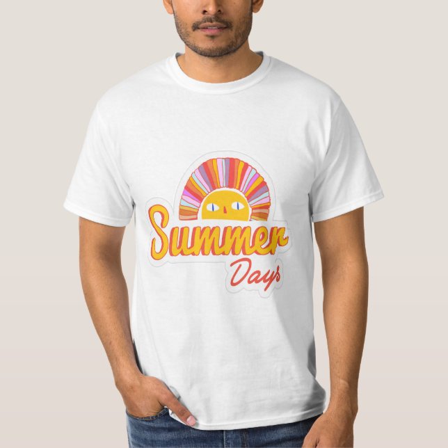 Sommertag  T-Shirt (Vorderseite)