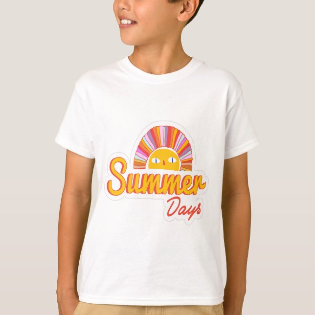 Sommertag  T-Shirt (Vorderseite)