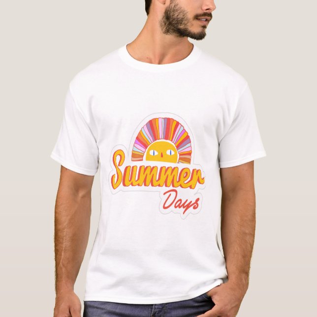 Sommertag  T-Shirt (Vorderseite)