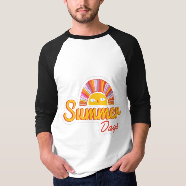 Sommertag  T-Shirt (Vorderseite)