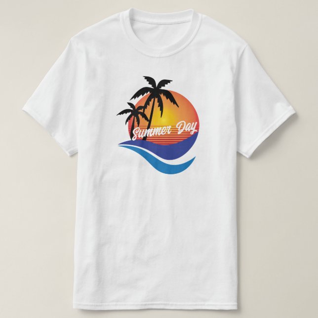 Sommertag T-Shirt (Design vorne)