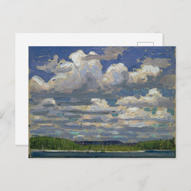 Sommertag | Tom Thomson | Postkarte (Vorne/Hinten)