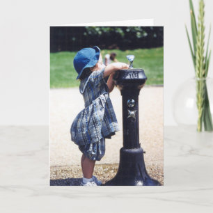 Sommertage - "Fast groß genug" Karte