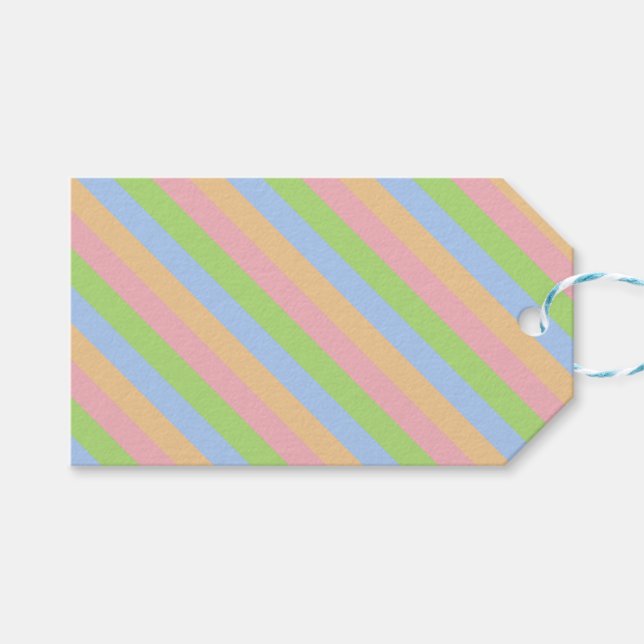 Sommertage - Geschenktags Geschenkanhänger (Vorderseite (Horizontal))