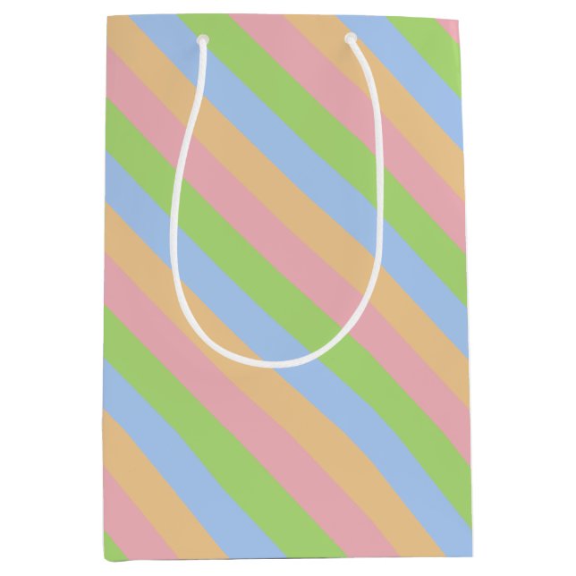 Sommertage Mittlere Geschenktasche Geschenktüte (Vorderseite)