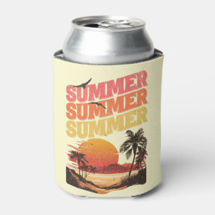Sommertextdesign Dosenkühler