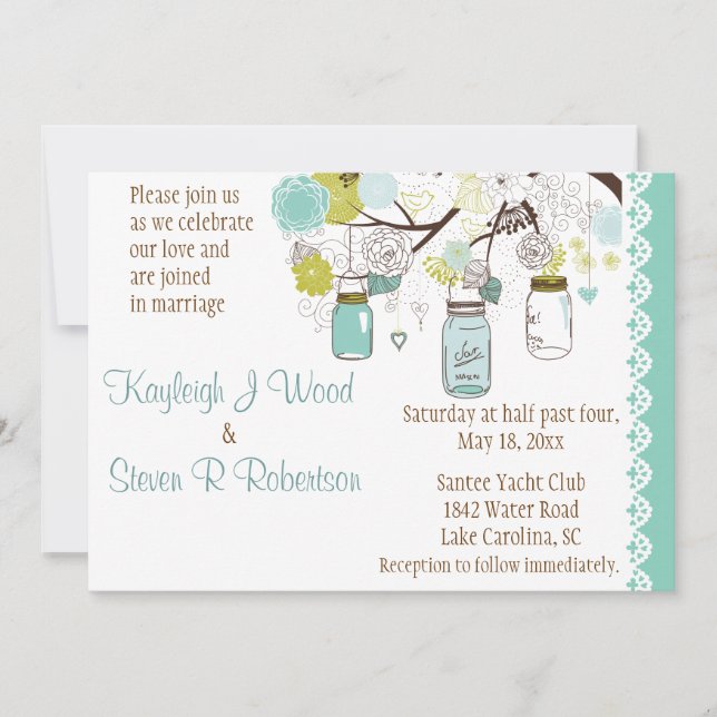 Sommertraum Einladung (Vorderseite)