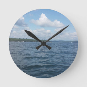 Sommerträumen Runde Wanduhr