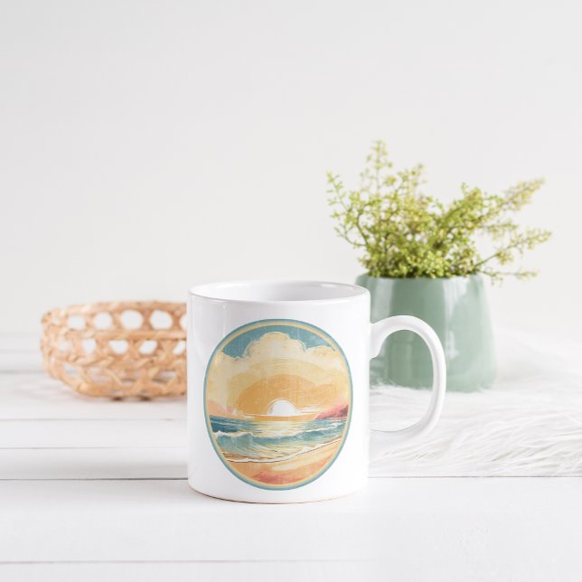 Sommeruntergang  Jumbo-Tasse (Von Creator hochgeladen)