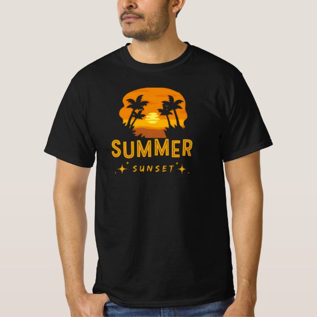 Sommeruntergang T-Shirt (Vorderseite)