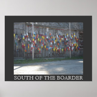 Sommerurlaub 2005 033, SÜDLICH DER GRENZE Poster