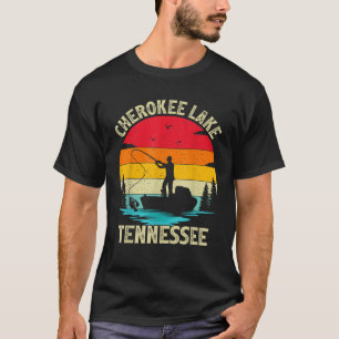 Sommerurlaub Angeln Vintag Tennessee Cherokee T-Shirt