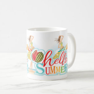 Sommerurlaub Entspannung Kaffeetasse
