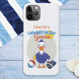 Sommerurlaub Gänse Spaß Retro Personalisiert Case-Mate iPhone Hülle