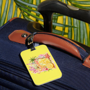 Sommerurlaub-Gepäckanhänger Bunt Gepäckanhänger