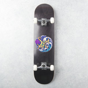 Sommerurlaub in Tropical Beach Aufkleber