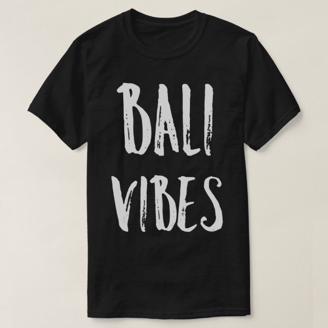 Sommerurlaub Indonesien Souvenir Bali T-Shirt (Design vorne)