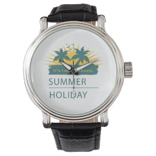 Sommerurlaub Landschaft Armbanduhr