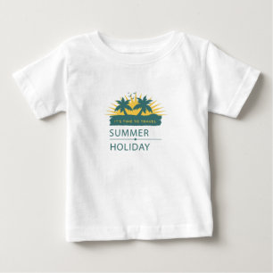 Sommerurlaub Landschaft Baby T-shirt