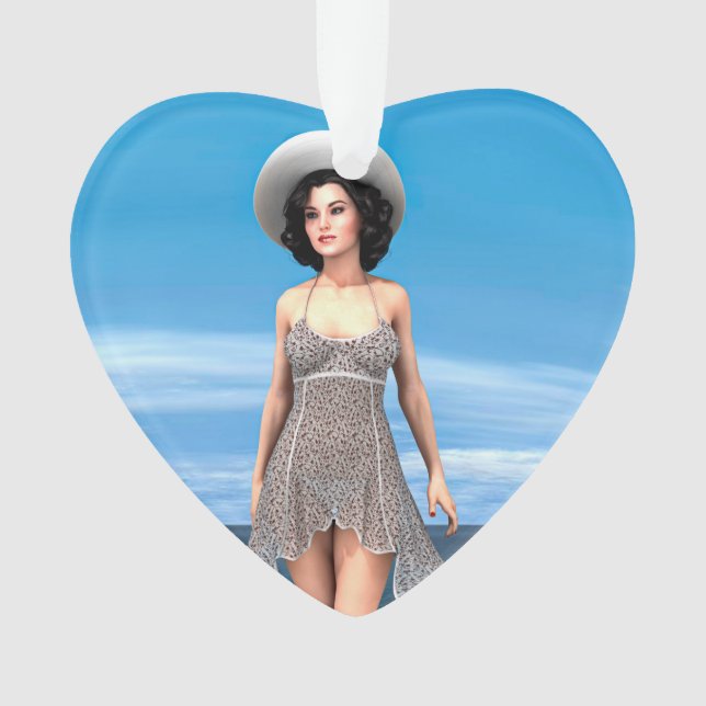 Sommerurlaub Ornament (Vorderseite)