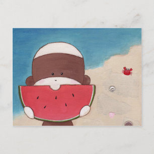 Sommerurlaub Postkarte