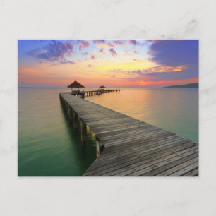 Sommerurlaub Postkarte