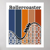 Sommerurlaub Reiten auf dem Rollercoaster Retro