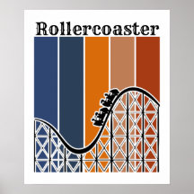 Sommerurlaub Reiten auf dem Rollercoaster Retro