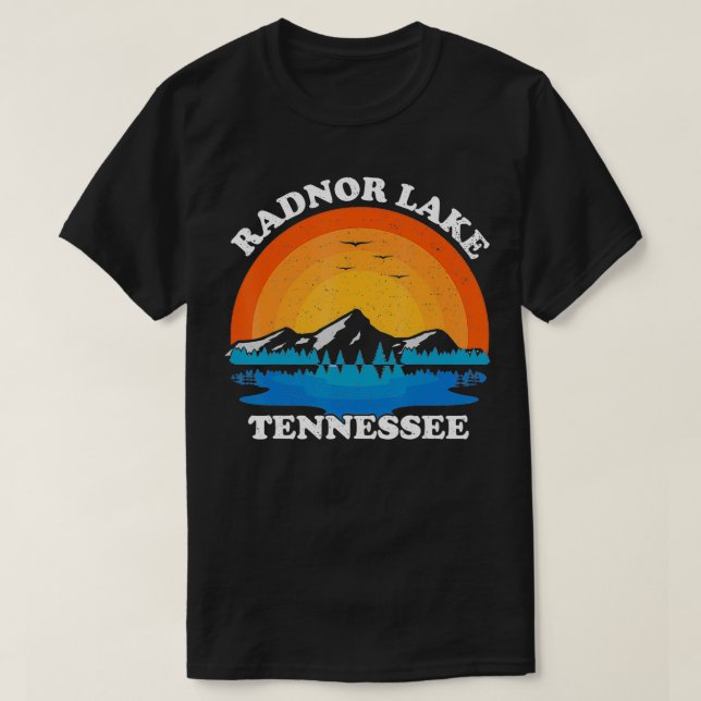 Sommerurlaub Retro Sonnenuntergang Tennessee Radno T-Shirt (Design vorne)