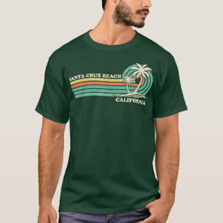 Sommerurlaub Retro Vintag California Santa Cru T-Shirt