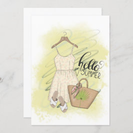 Sommerurlaub Urlaub Geburtstagsparty Einladung