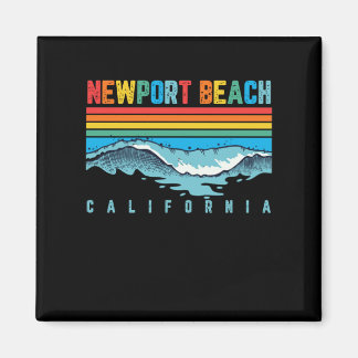 Sommerurlaub Vintag California Newport Beach Magnet
