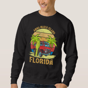 Sommerurlaub Vintag Florida Anna Maria Insel Sweatshirt