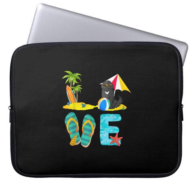 Sommerurlaubsgeschenk | Neues Design Laptopschutzhülle (Vorderseite)