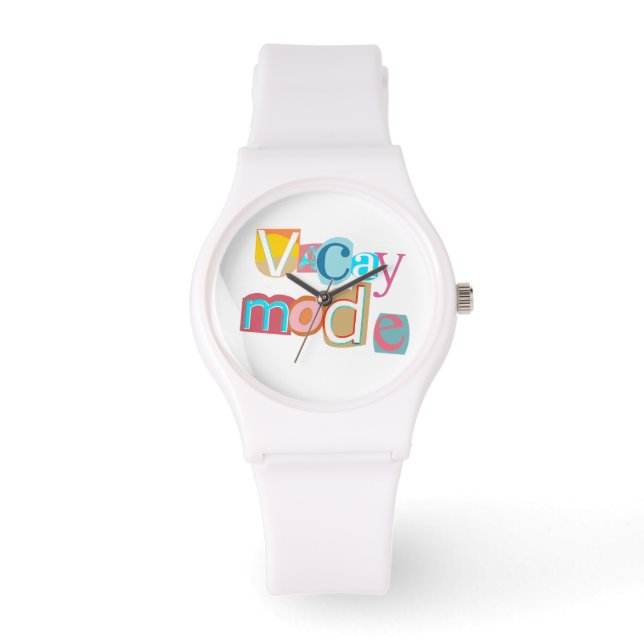 Sommerurlaubsmodus Armbanduhr (Vorderseite)