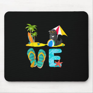Sommerurlaubsneufundland LIEBE Mousepad