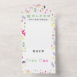 Sommervibe. All In One Einladung