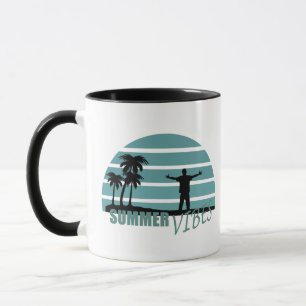 Sommervibes Familienurlaub Tasse