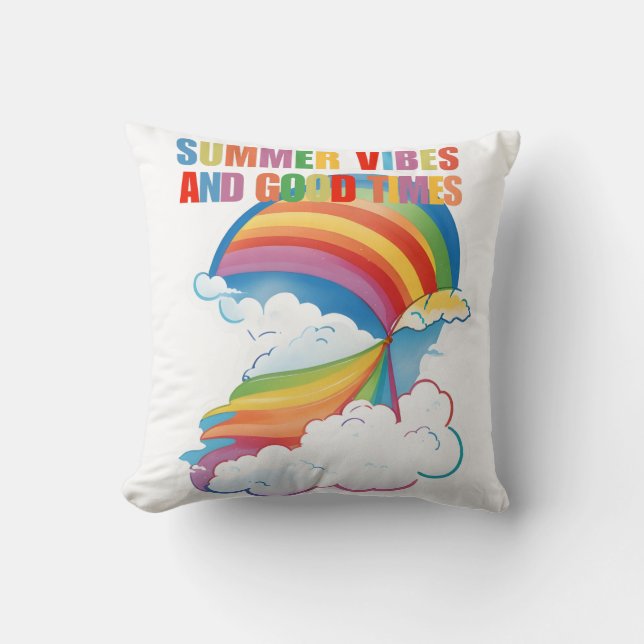 Sommervibes Kissen (Vorderseite)