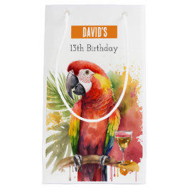 Sommervibes Parrot - Geburtstagsparty - Kleine Geschenktüte