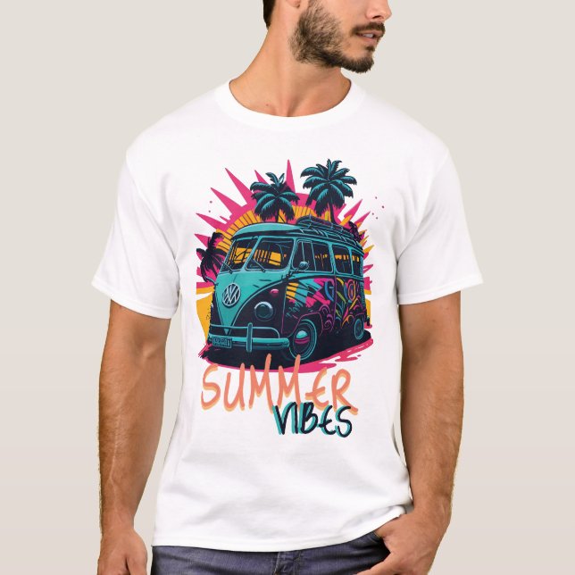 SOMMERVIBES T-Shirt (Vorderseite)