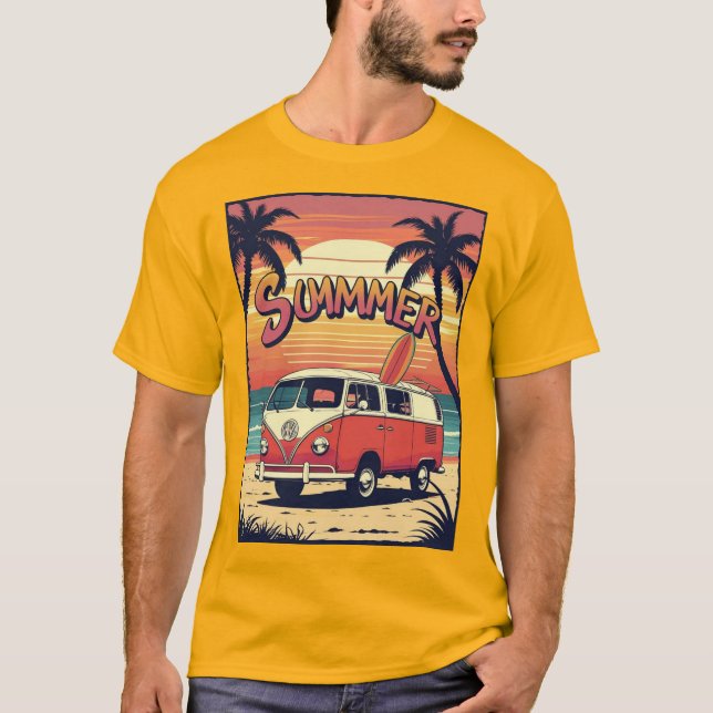 Sommervibes T-Shirt (Vorderseite)