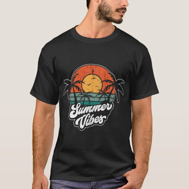 Sommervillen Sommerabschlag Vintage Geschenkidee T-Shirt (Vorderseite)