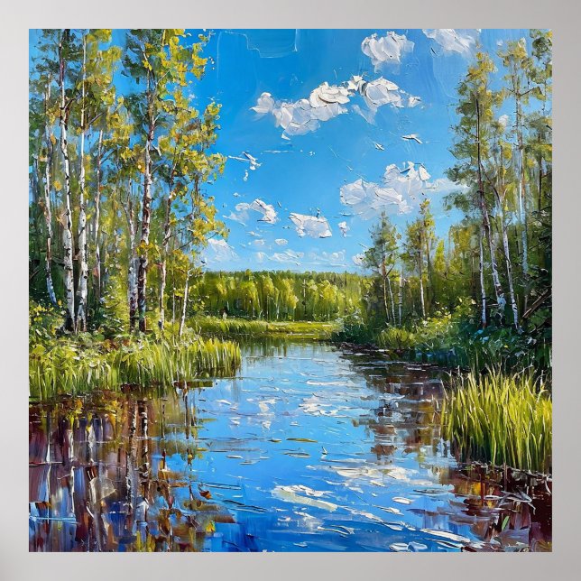 Sommerwald Poster (Vorne)