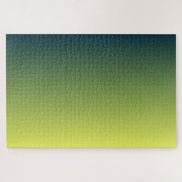 Sommerwald, subtile grüne Gradient Minimal Frische Puzzle