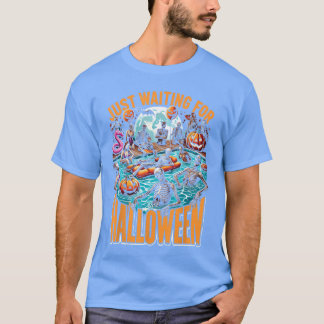 Sommerween Halloween Sommer Wartet nur auf Hallo T-Shirt
