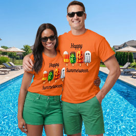 Sommerween Halloween Sommerparty T-Shirt