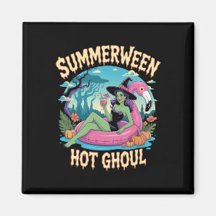 Sommerween-Hexen-Vibes-Urlaub Magnet