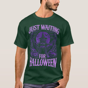 Sommerween-Skelett, das nur auf Halloween wartet T-Shirt